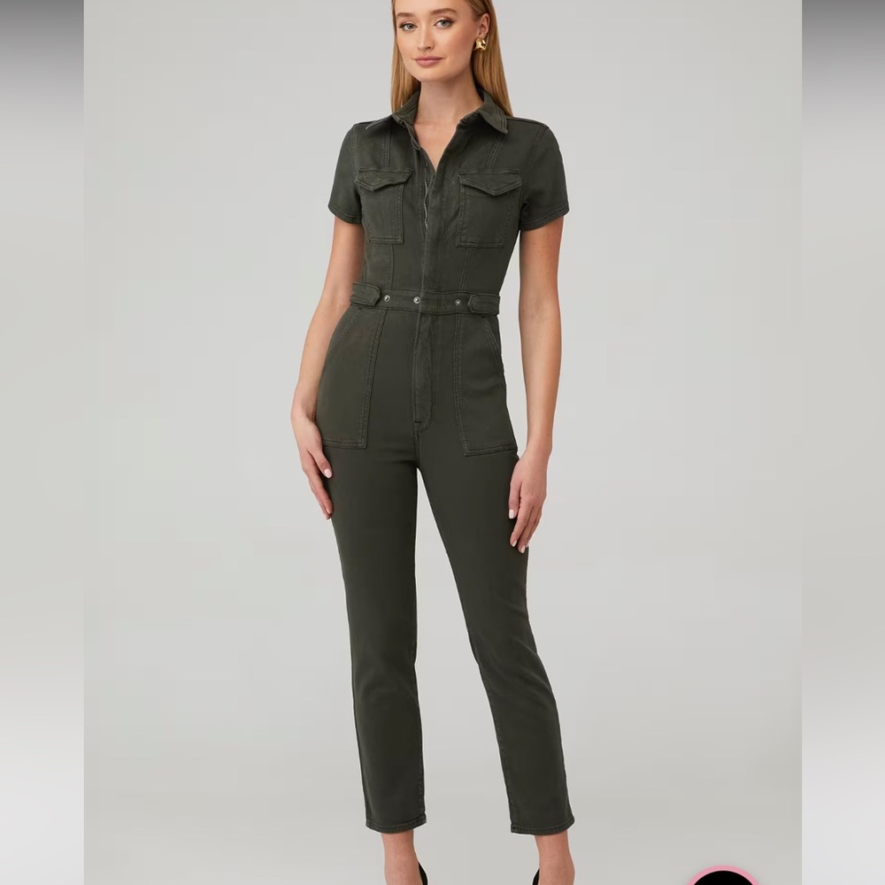 Good American Fit For Success Jumpsuit in Green
